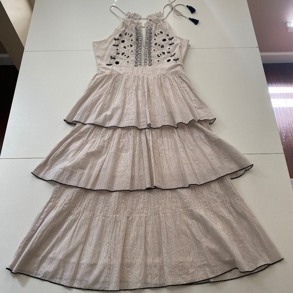 Anthropologie Kopal Izzy Midi Dress Size Small - Picture 3 of 13